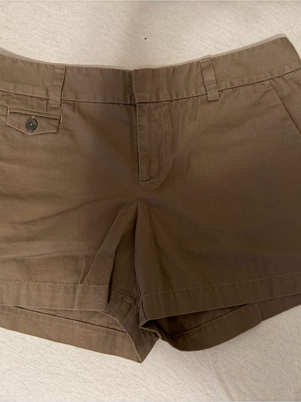 LOFT Brown Tailored Chino Bermuda Shorts NWT, size 6